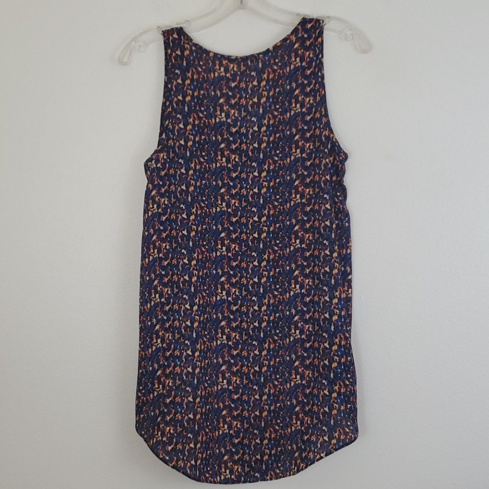 Soprano High Low Sleeveless Print Top S - Picture 6 of 8